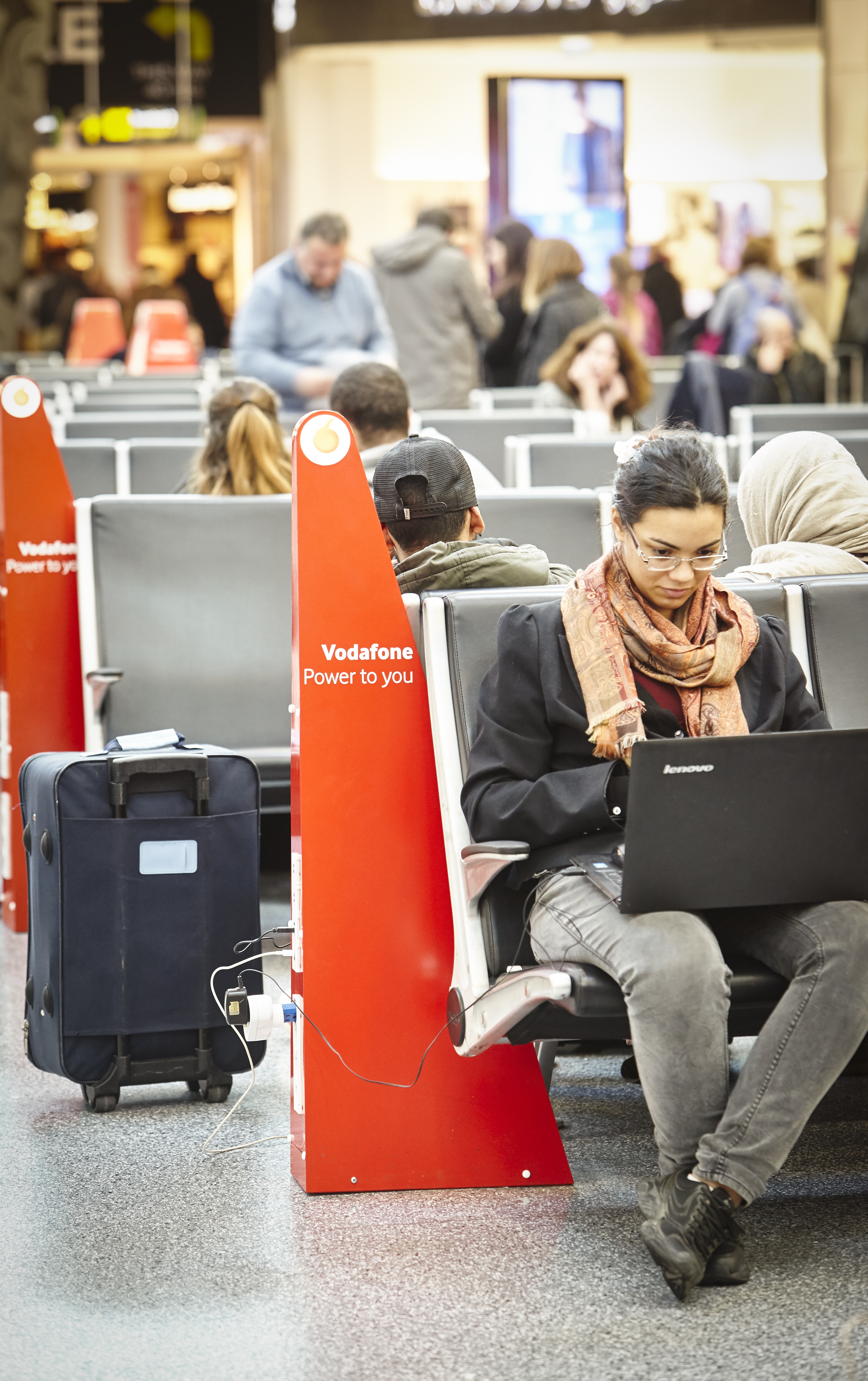 Passagers, Aéroport de Lisbonne, Portugal