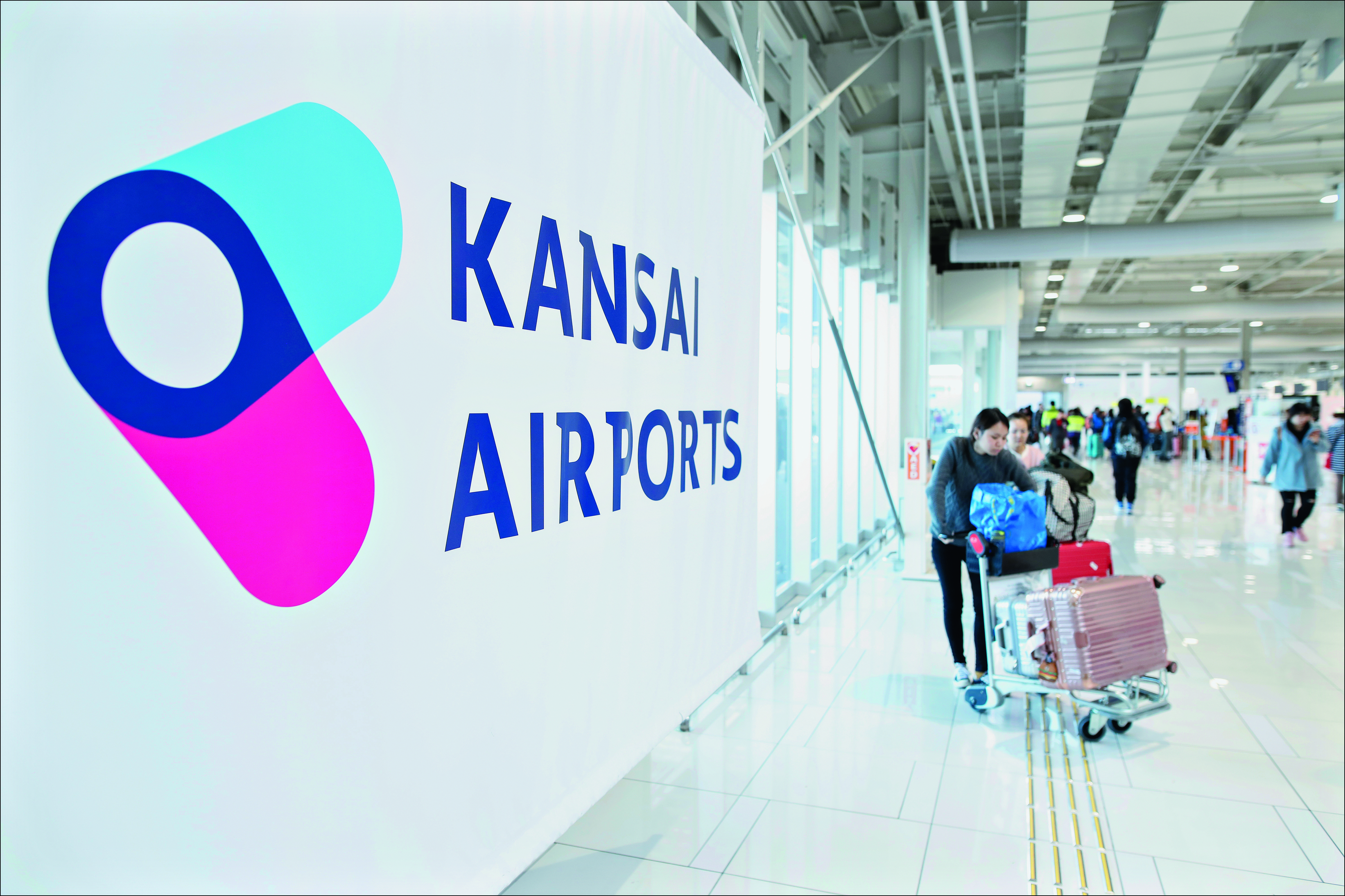 Passagers, Aéroport International du Kansai, Japon