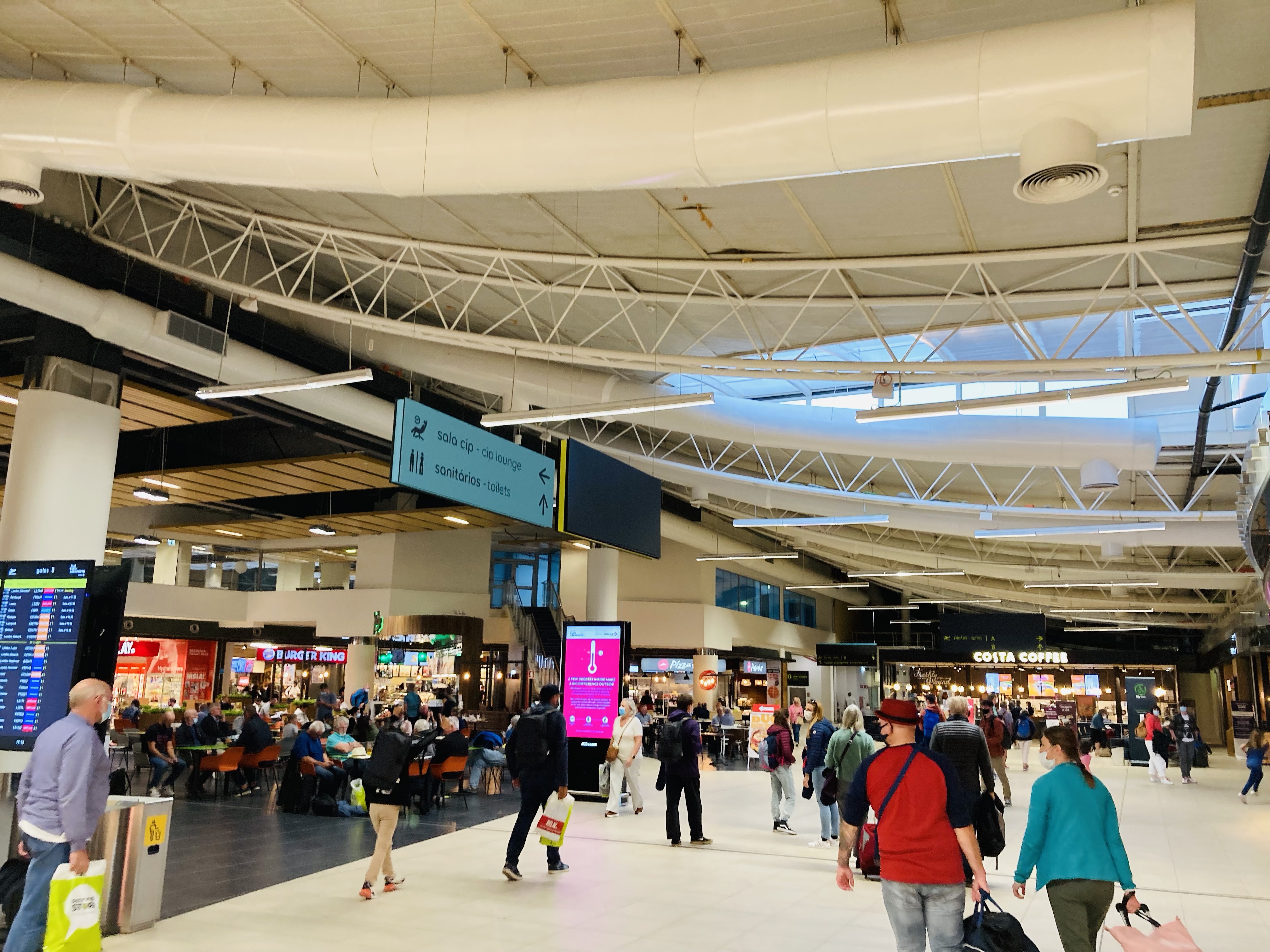 Passagers, aéroport