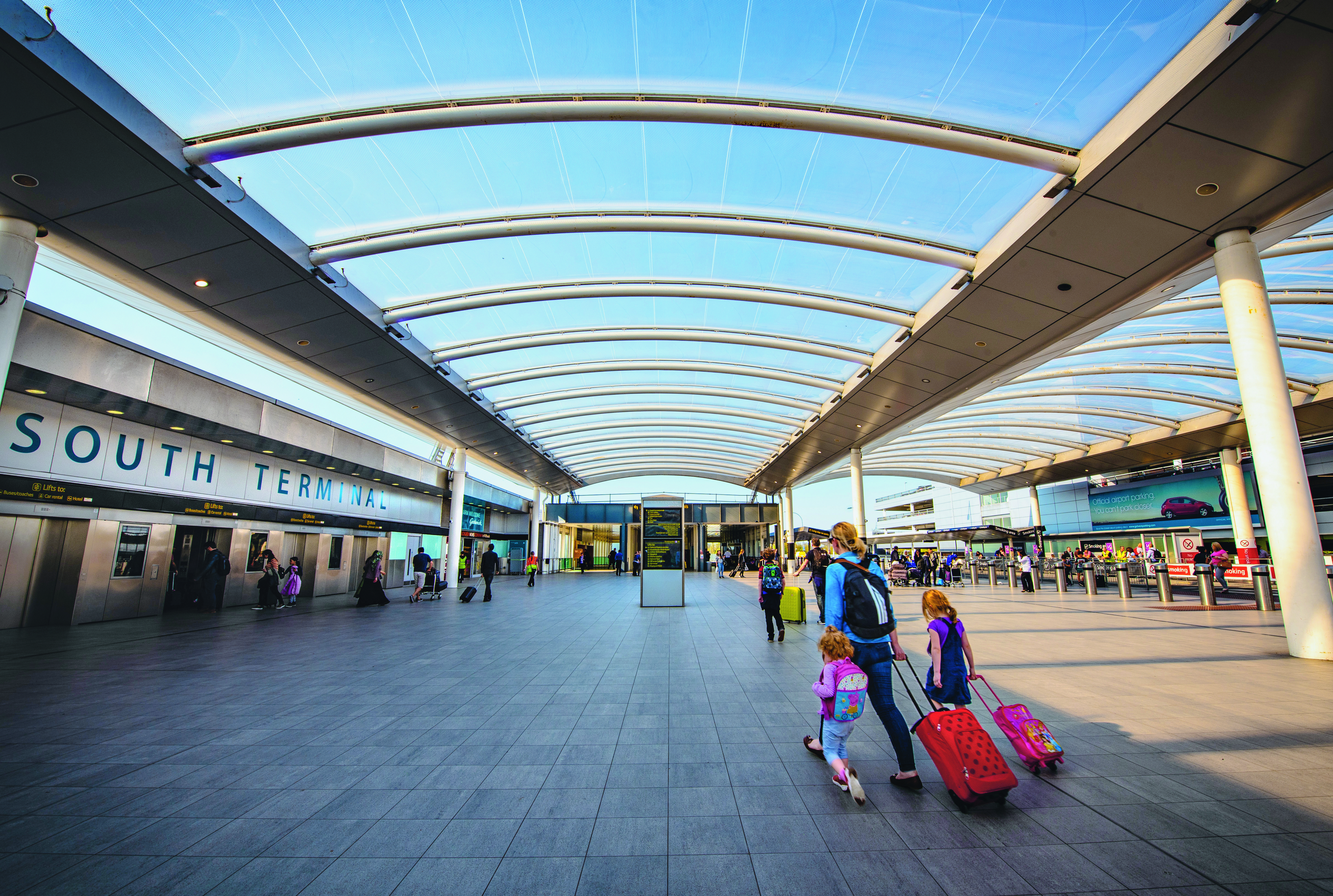 Passengers, Gatwick Airport, UK