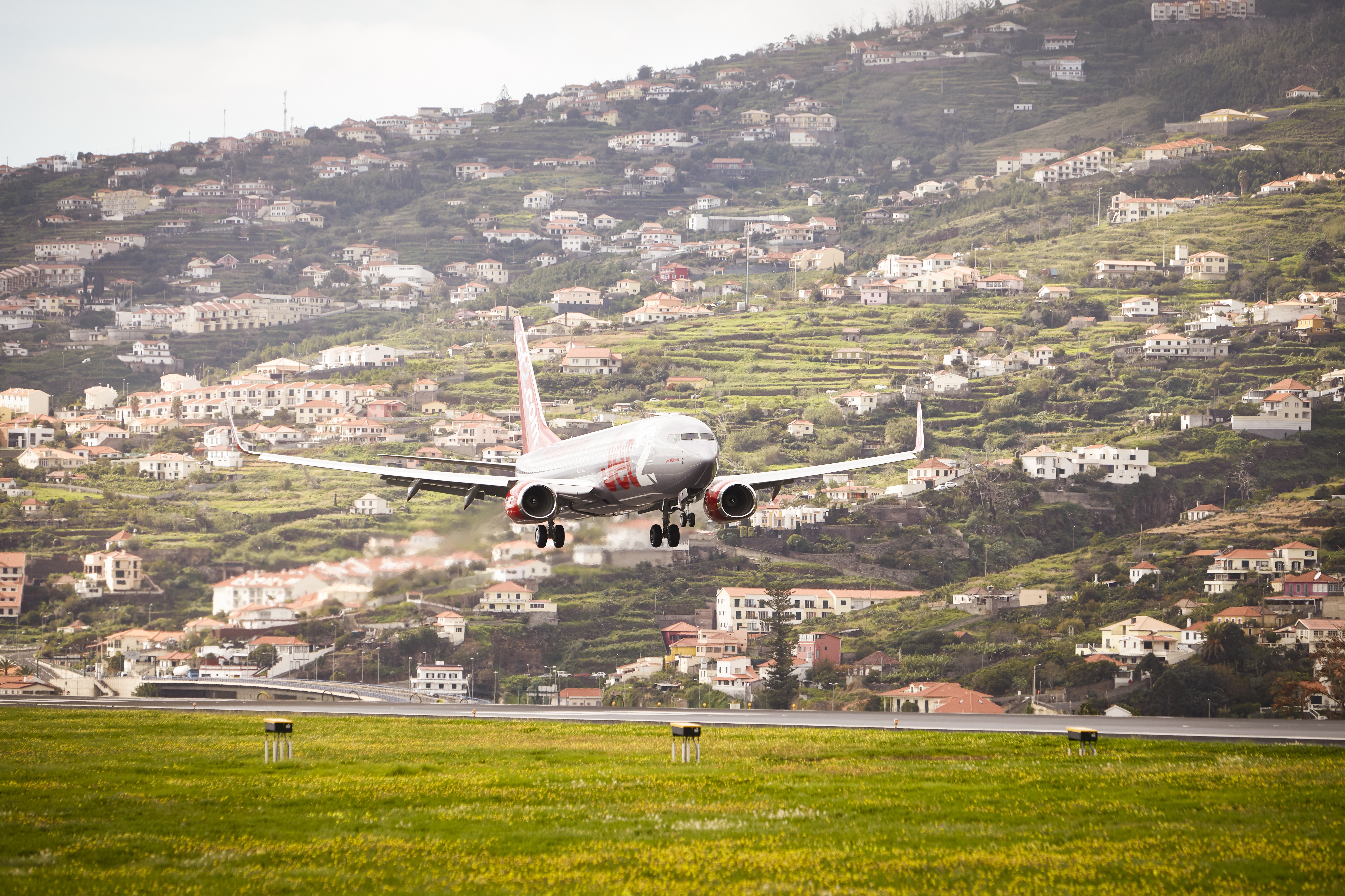 Funchal Airport, Madeira, Portugal