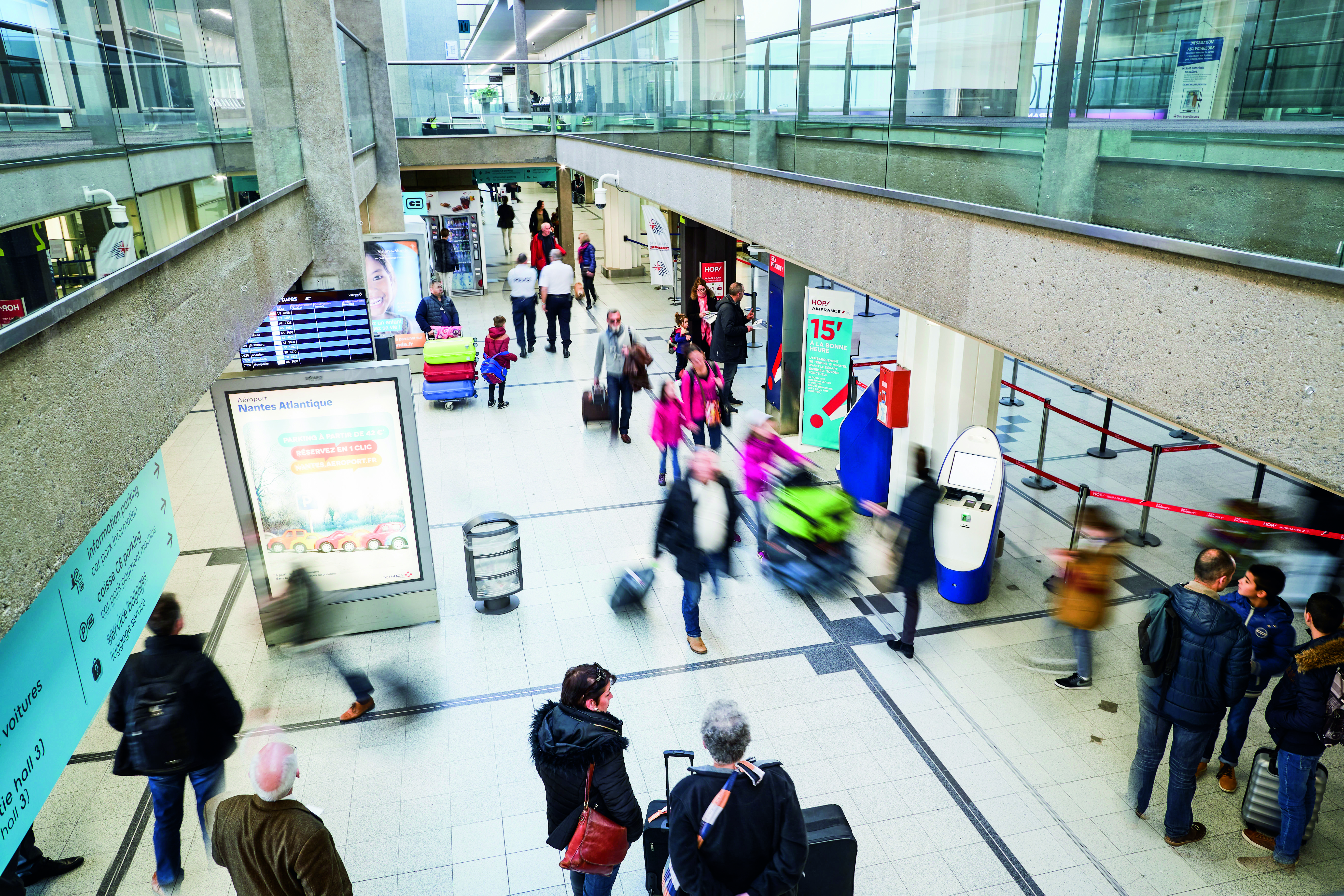 Passengers, Nantes Airport, France