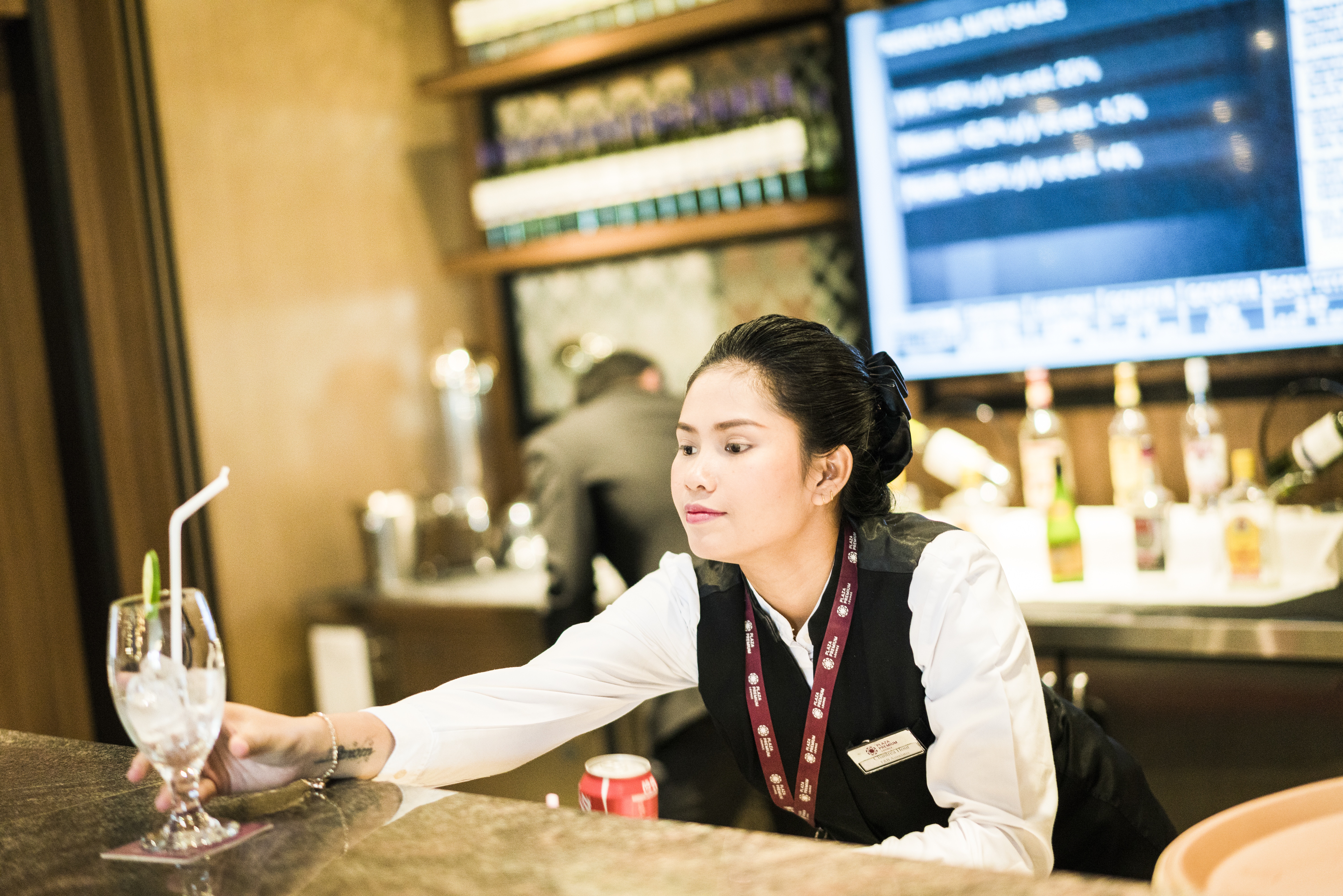 Restaurant, Siem Rep Airport, Cambodia