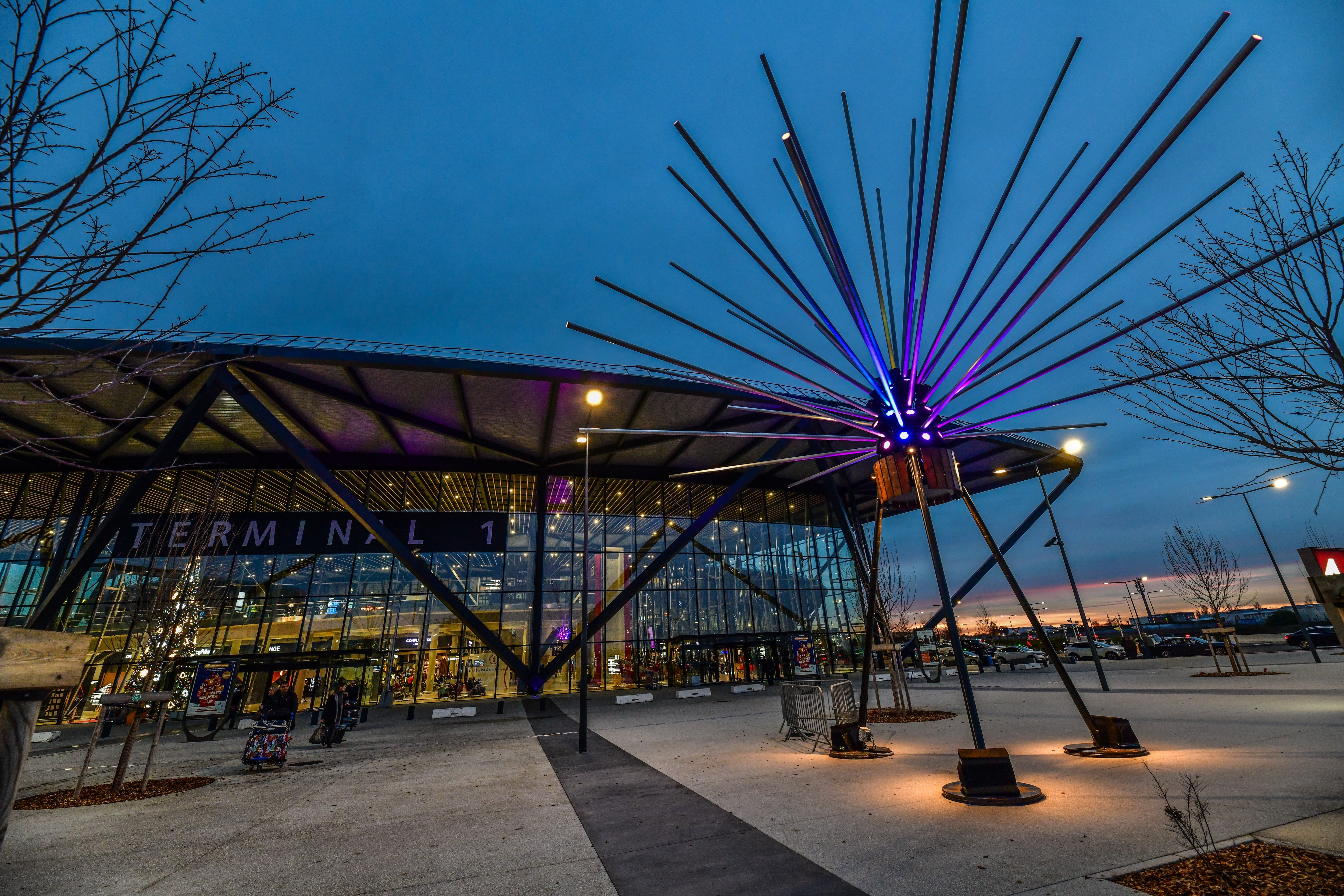 Aéroport de Lyon Saint-Exupéry, France