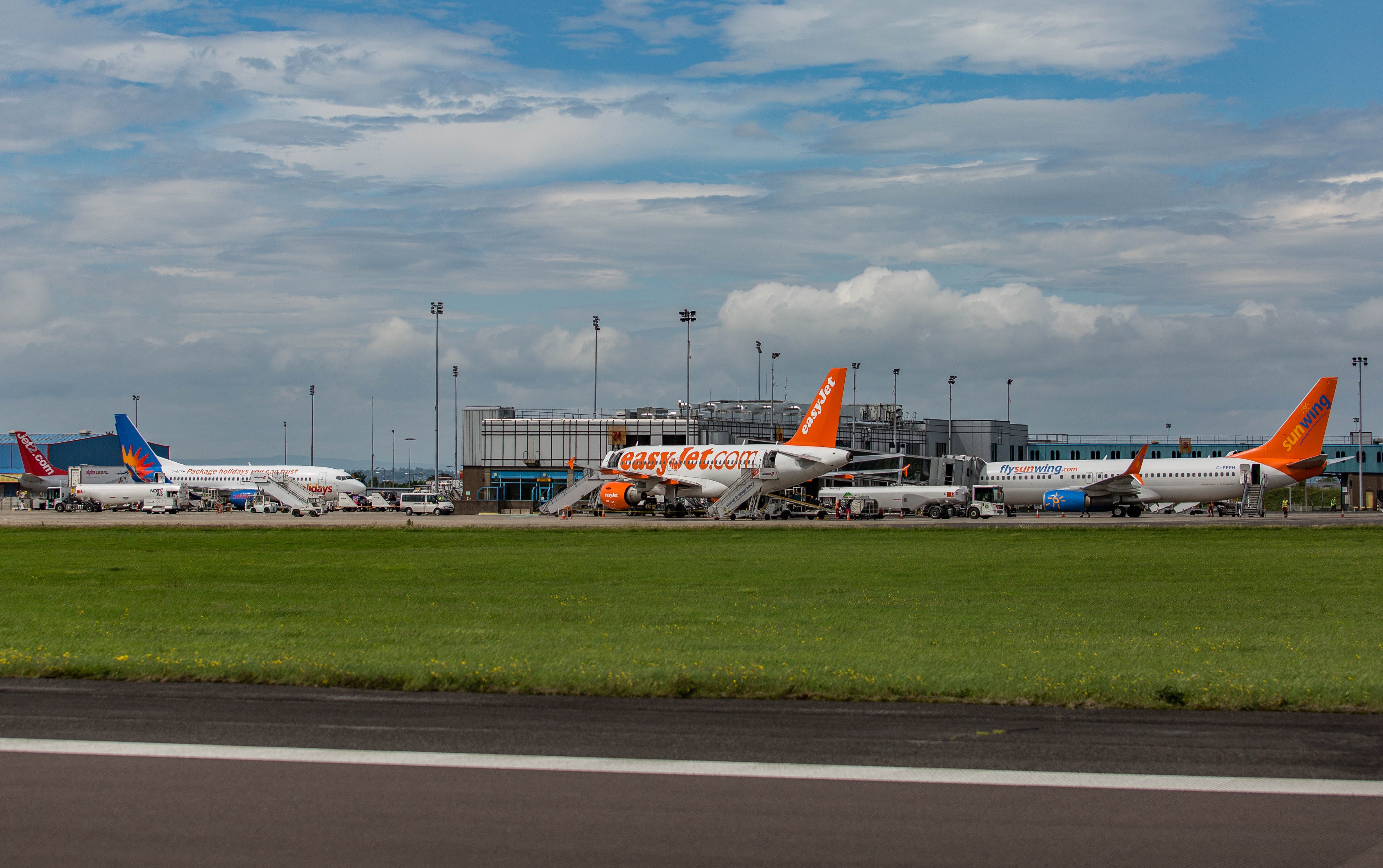 Aéroport Belfast International, Irlande, Royaume-Uni