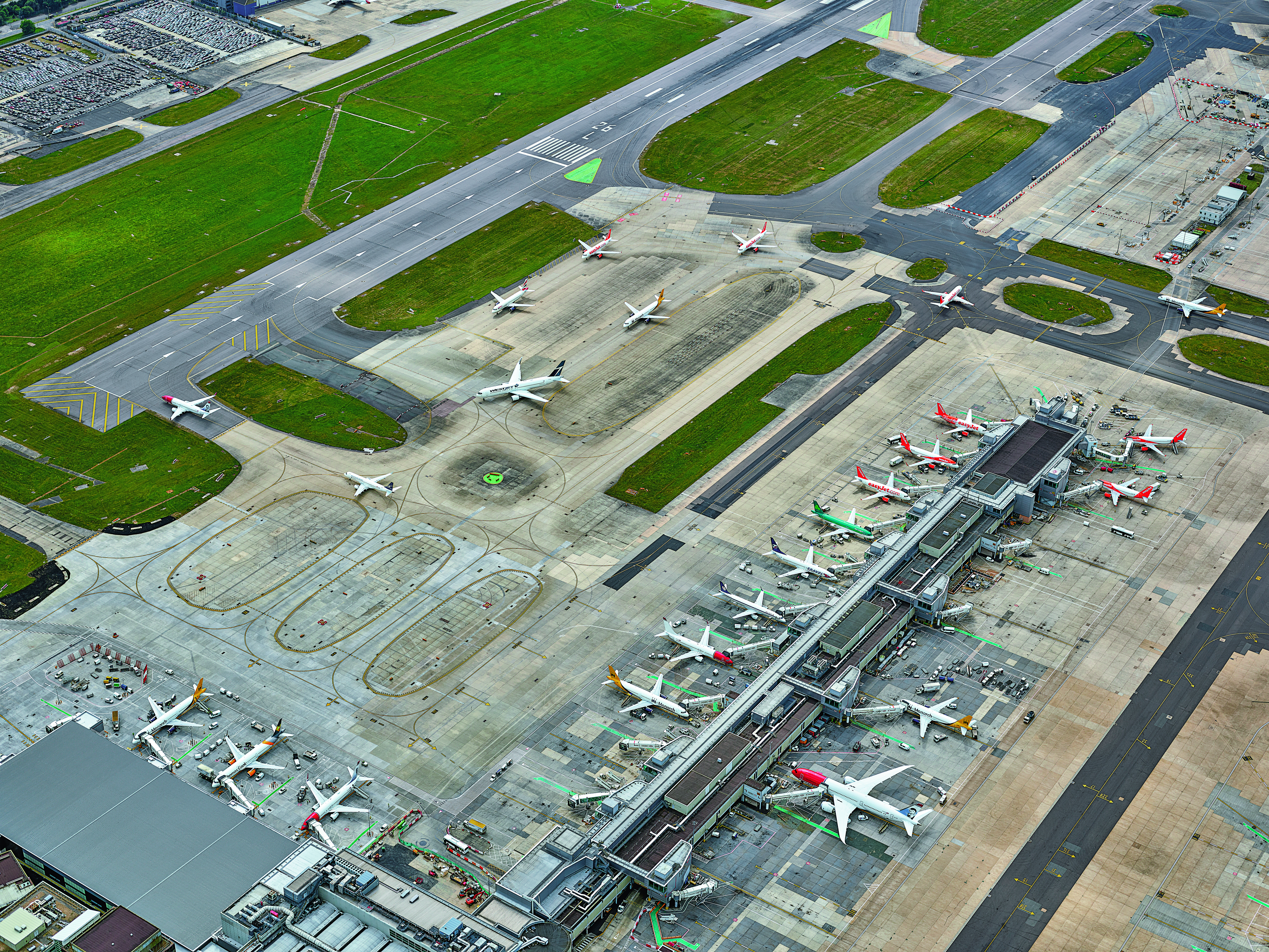 Aéroport Londres Gatwick - Royaume-Uni
