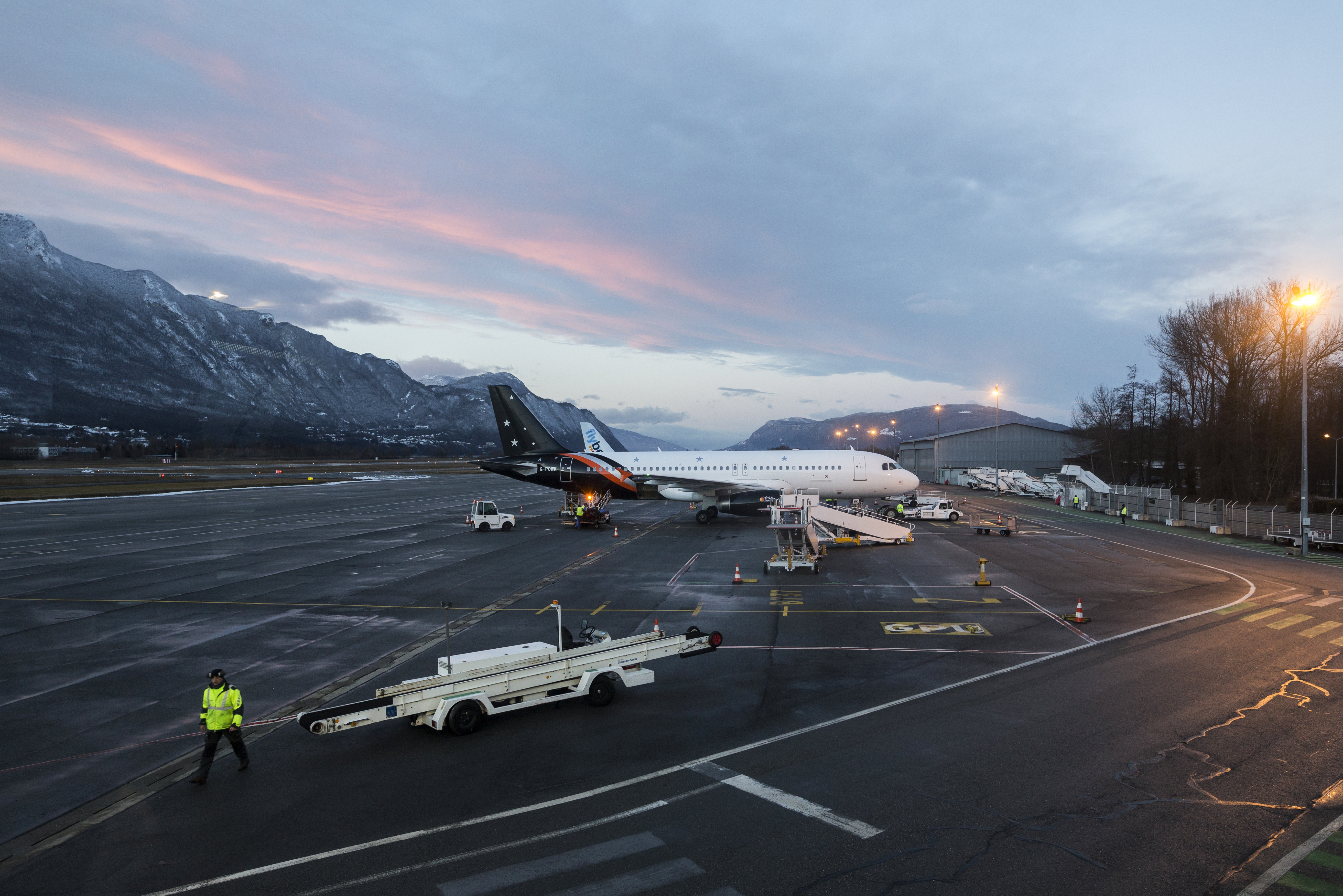 Aéroport Chambéry Savoie Mont Blanc, France