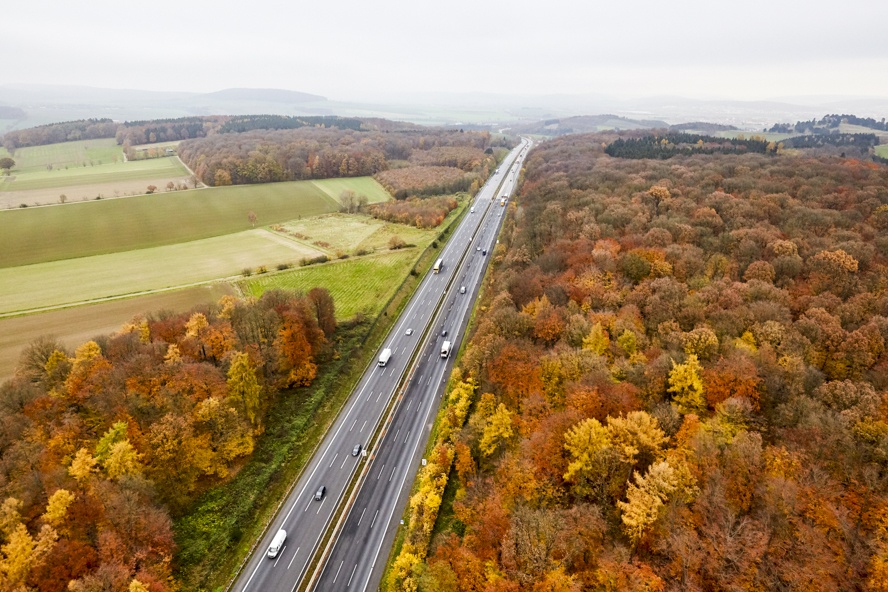 Autoroute A7, Allemagne
