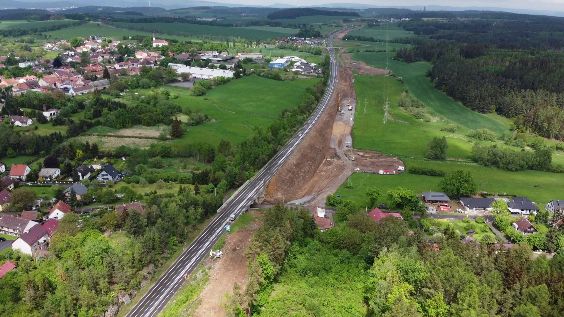 Autoroute D4 Via Salis, République Tchèque