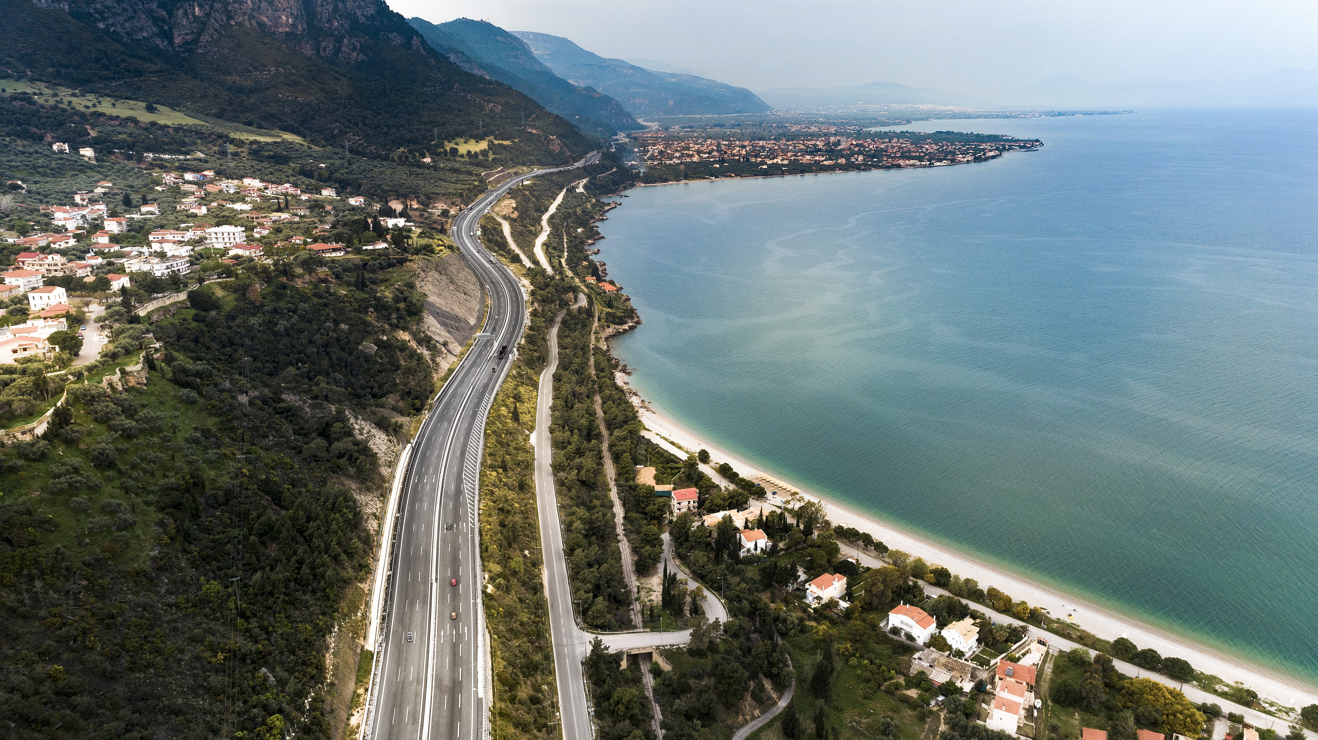 Autoroute Athènes-Corinthe-Patras, Grèce
