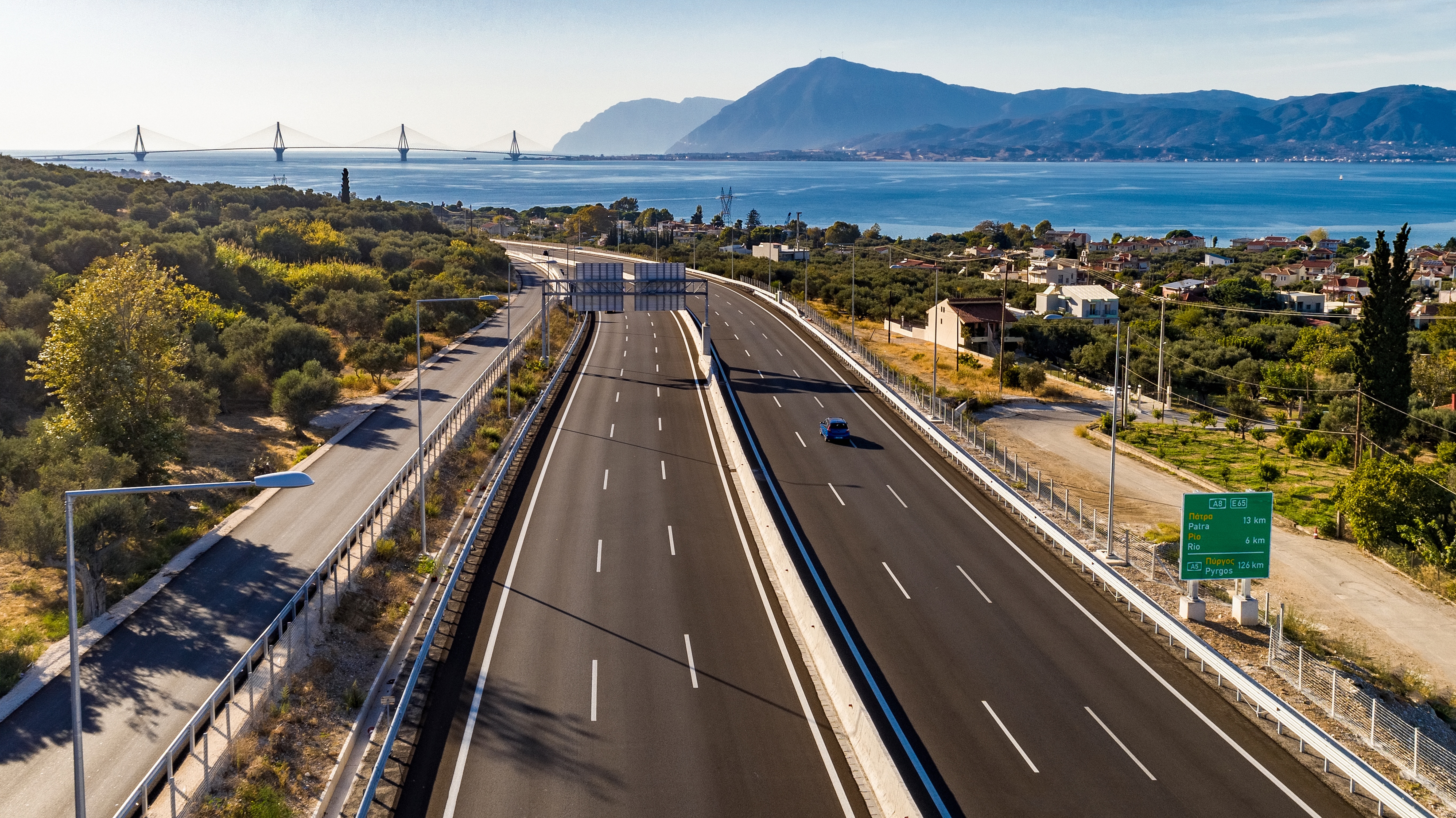 Autoroute Athènes-Corinthe-Patras, Grèce