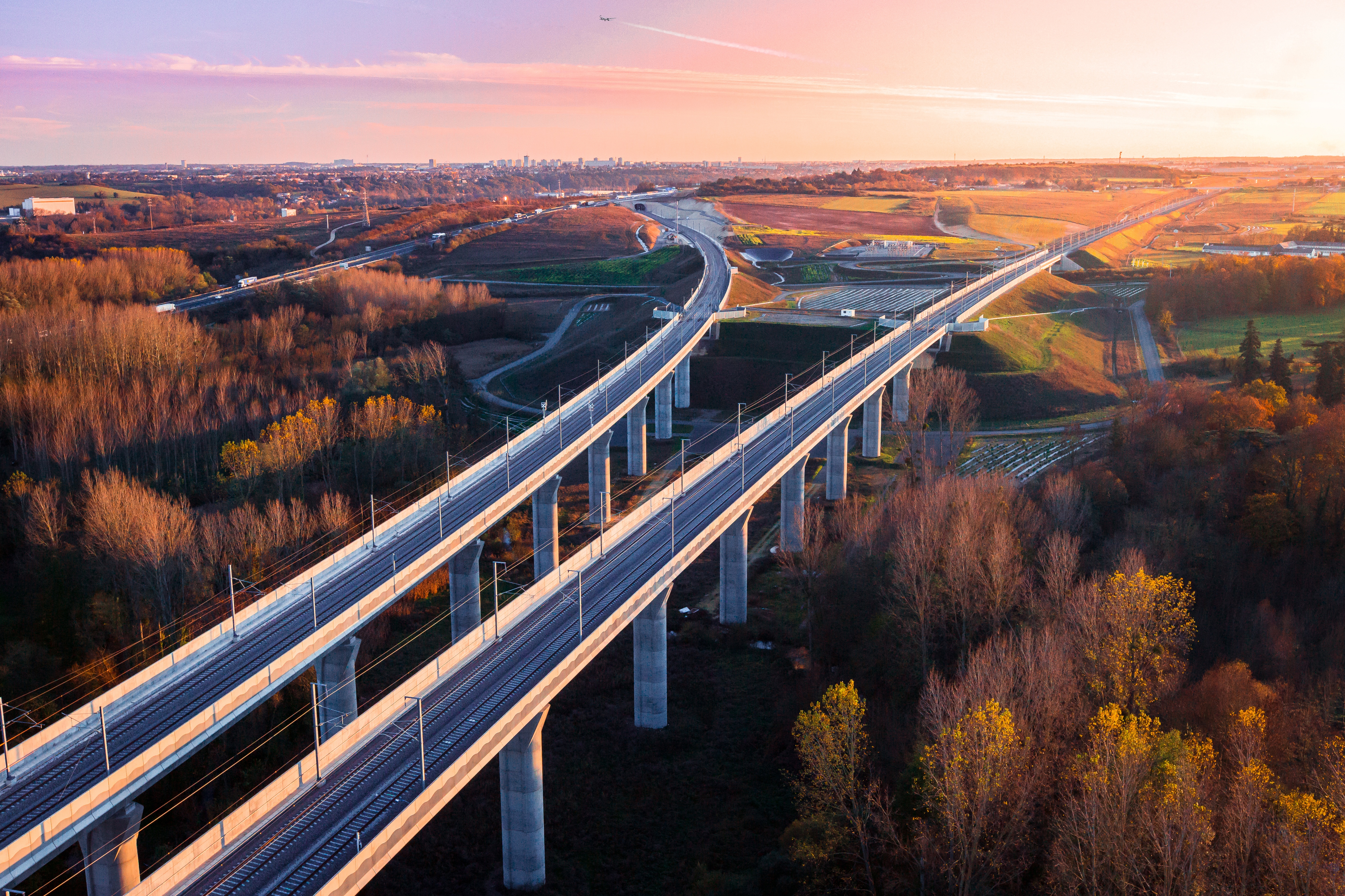 SEA HSL Auxance viaduct, France