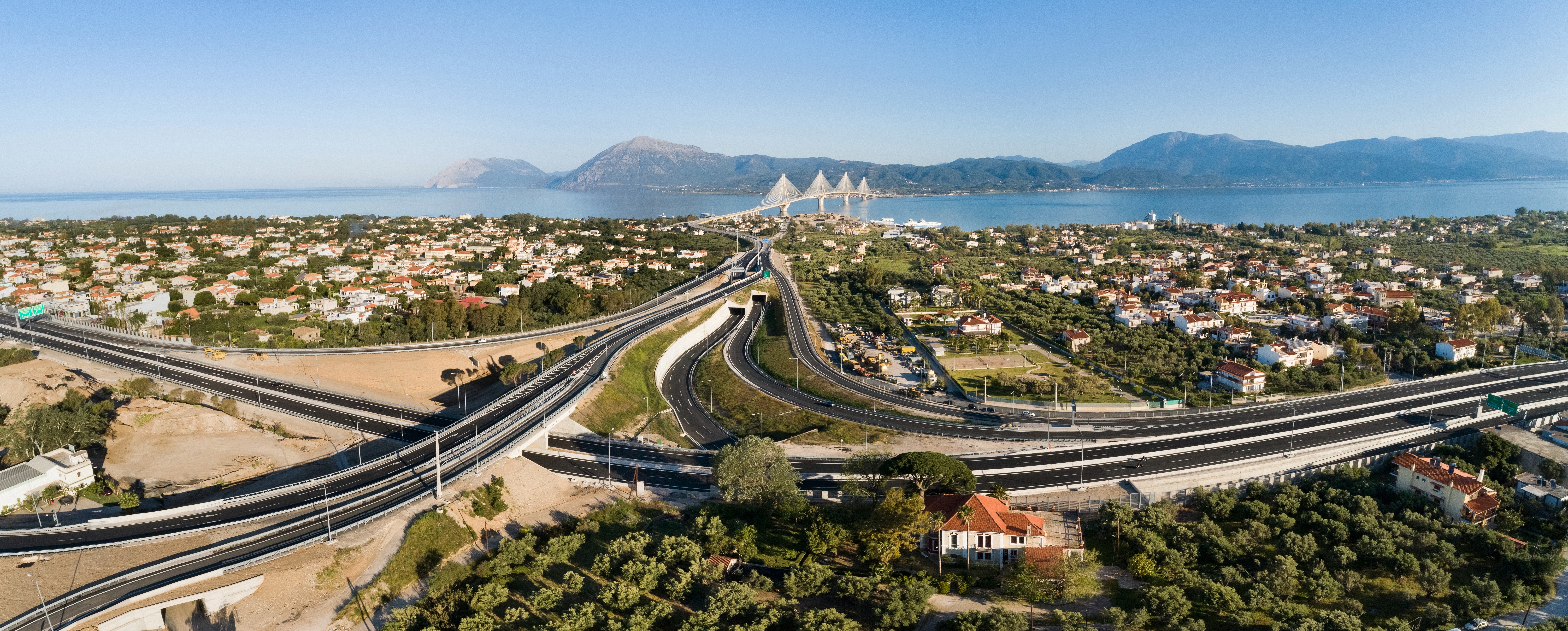 Athens-Corinth-Patras motorway, Greece