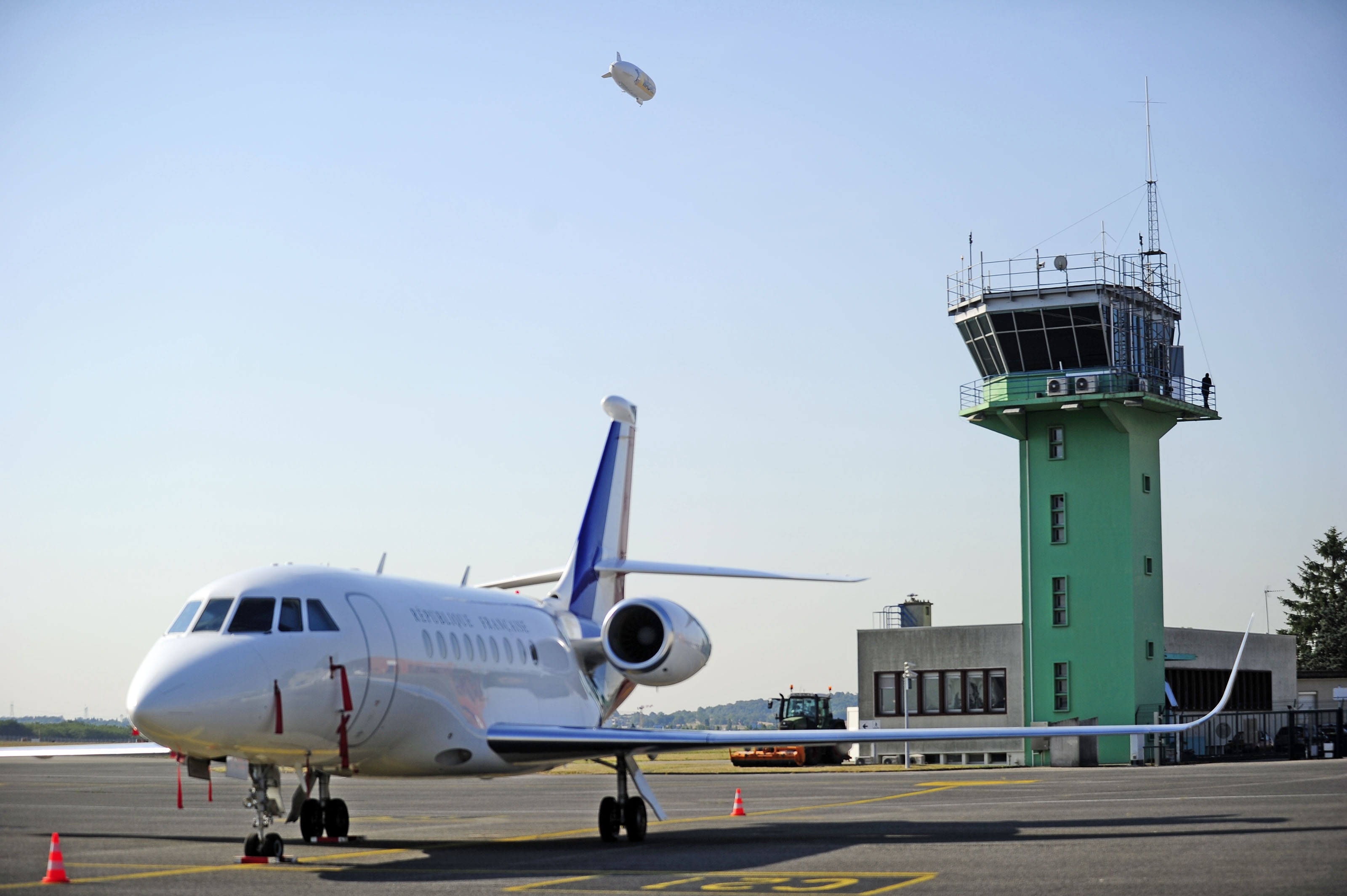 Lyon Bron Airport, France