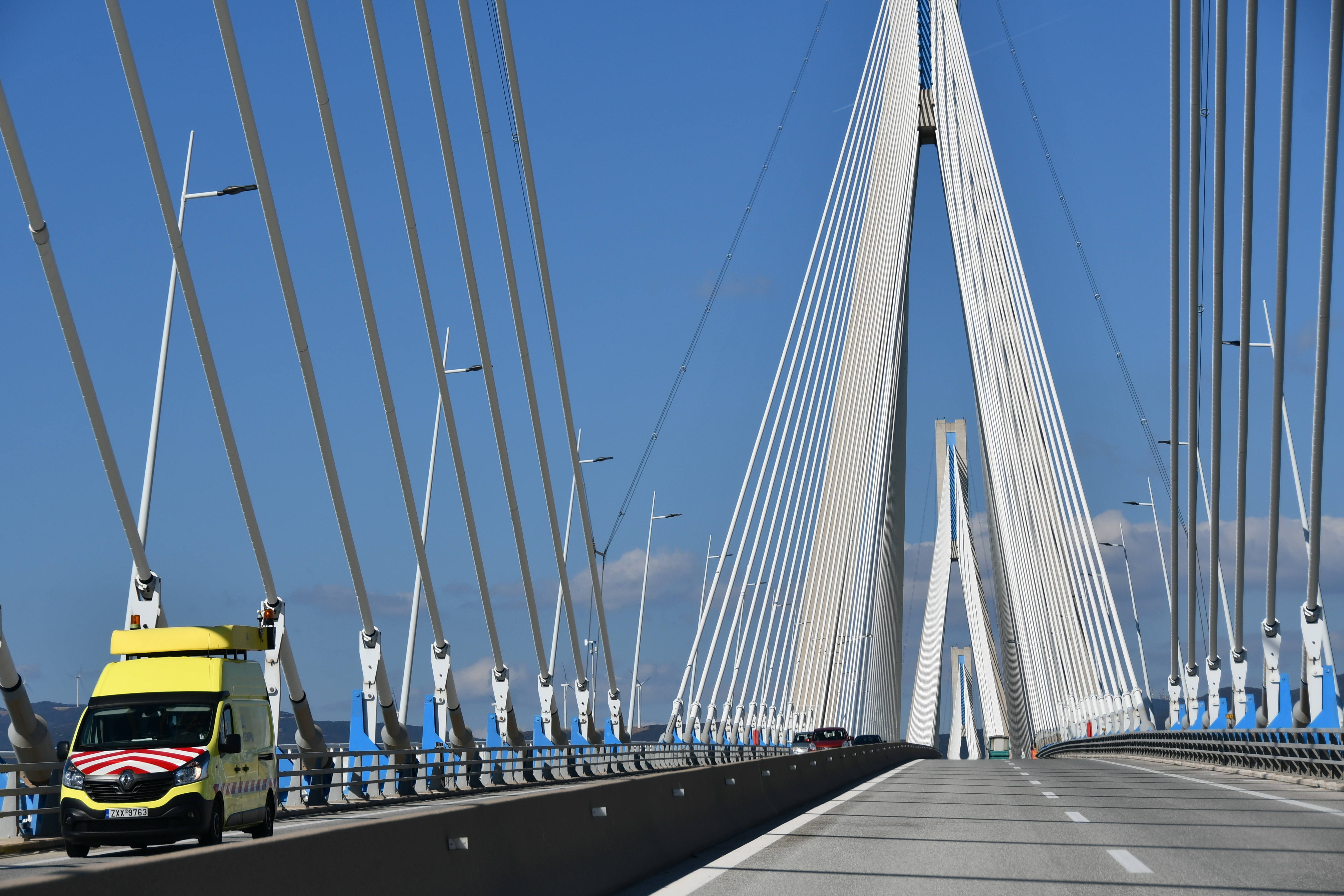 The Rion-Antirion Bridge operated by Gefyra in Greece, VINCI Highways.JPG