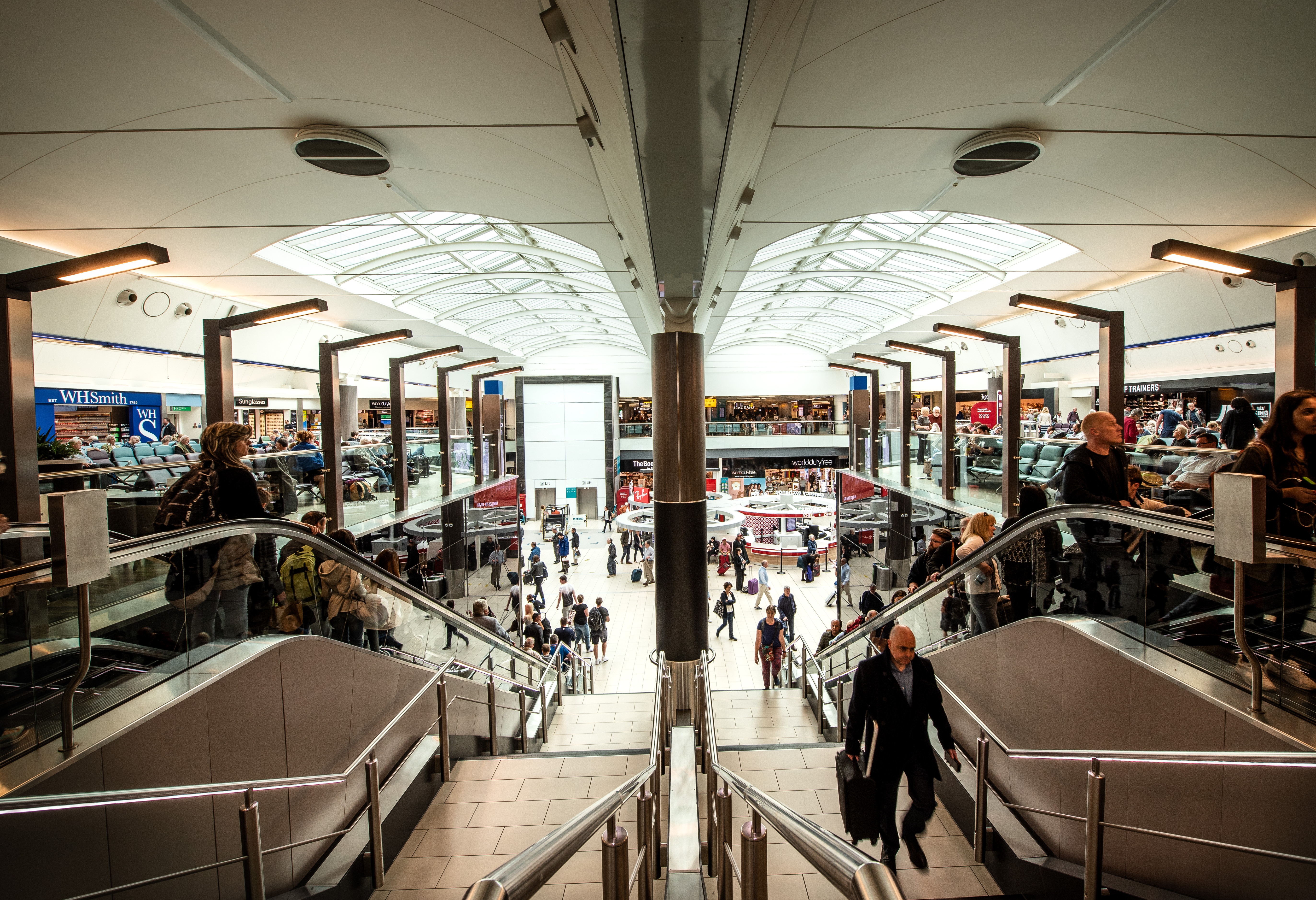Airport facilities and infrastructure - International Departure Lounge, South Terminal, London Gatwick Airport.JPG