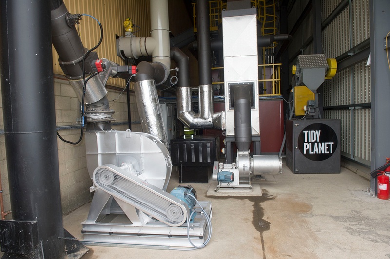 Sustainability - biomass boiler at London Gatwick Airport's world-first waste plant.jpg