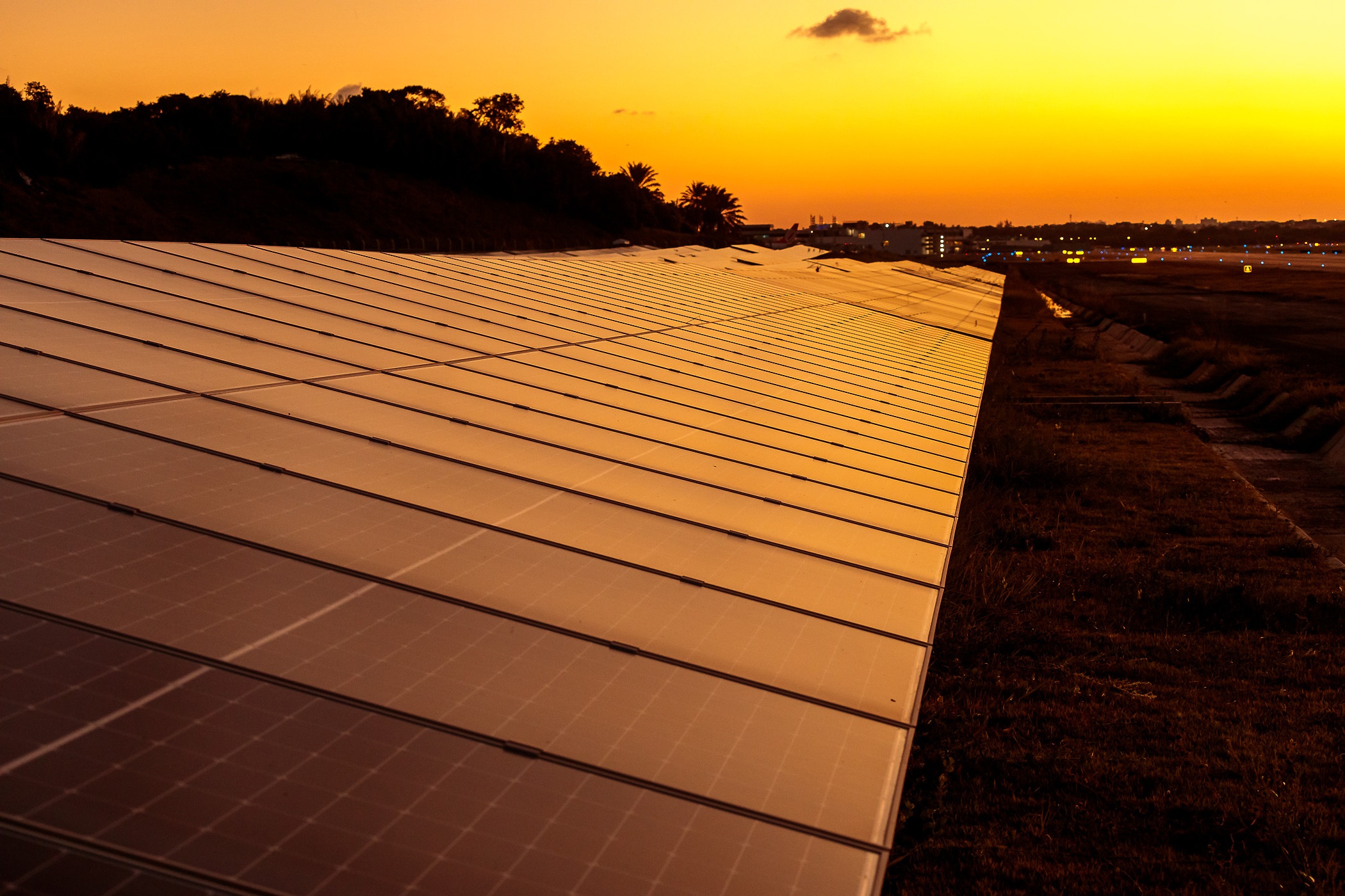 Salvador Bahia Airport solar panel