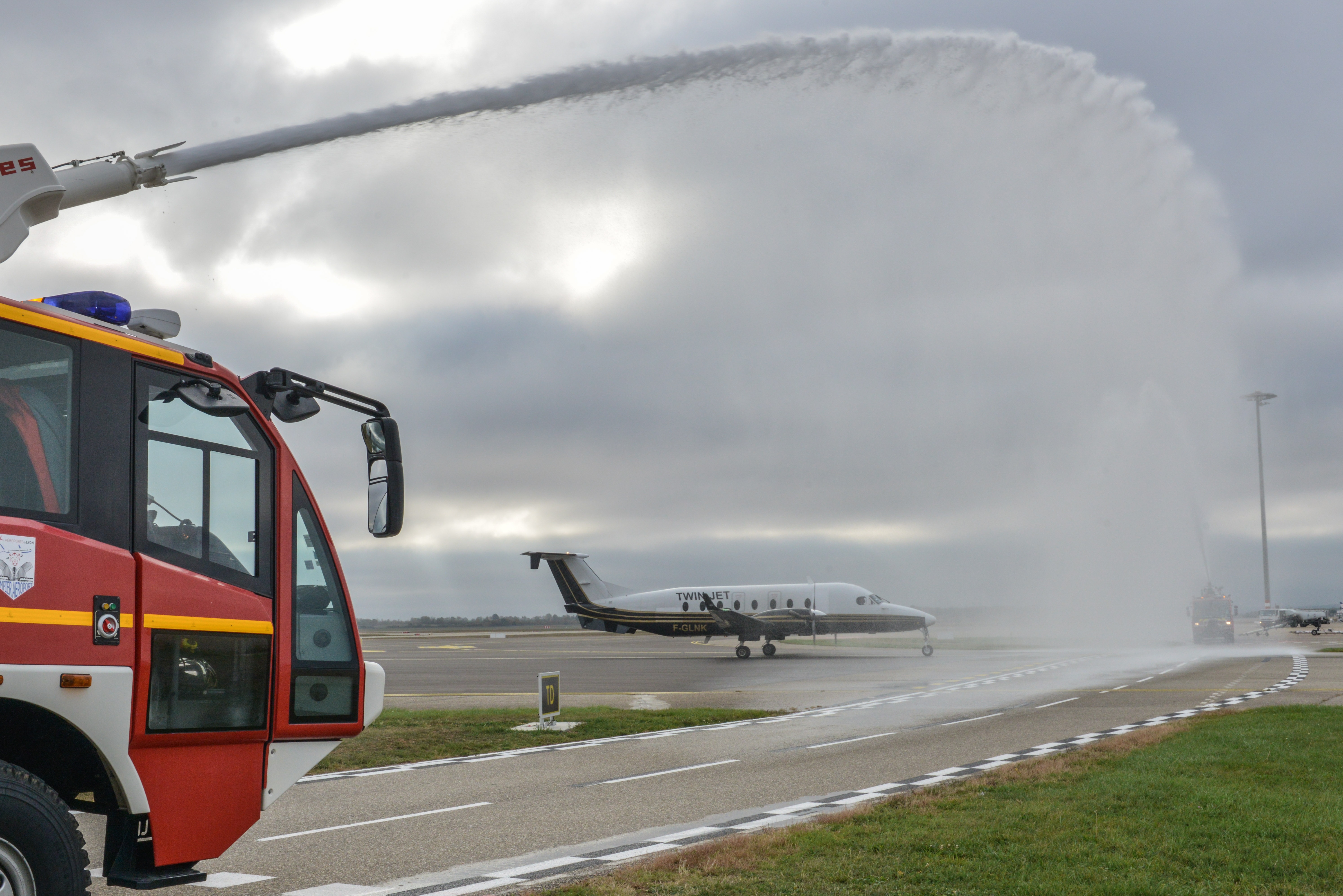 Inauguration TWINJET Zurich Lyon