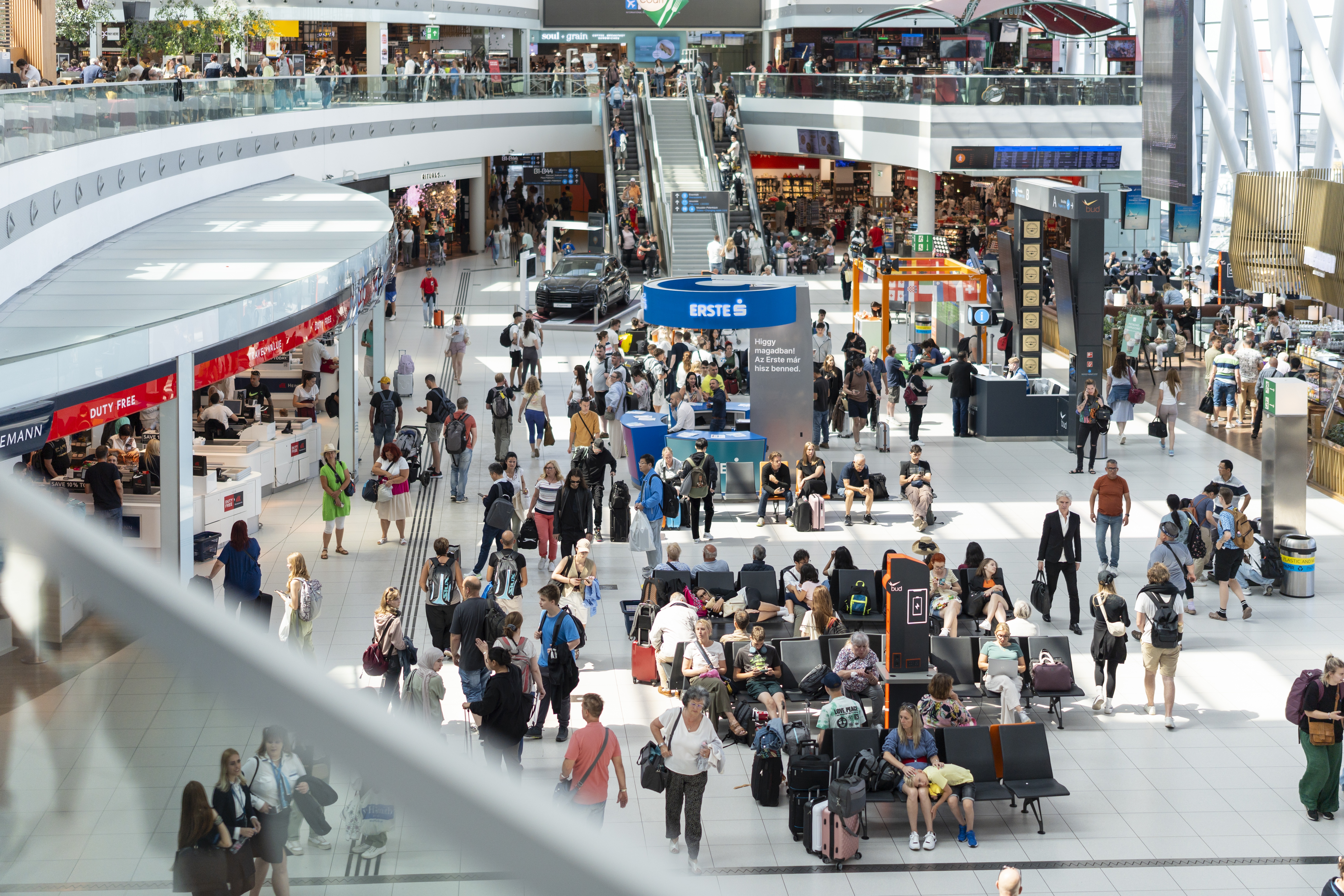 Aéroport de Budapest, Hongrie