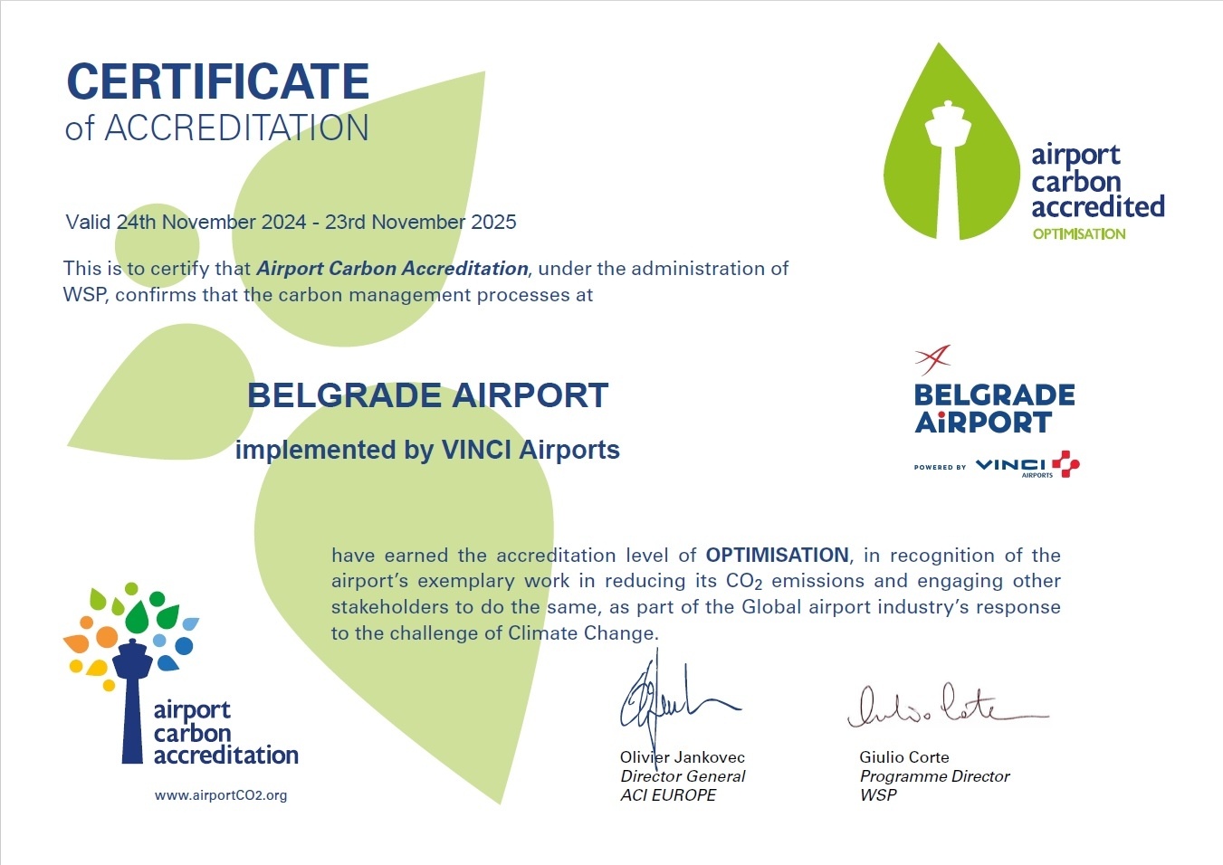 Belgrade airport_ACI ACA level 3_VINCI Airports.jpg