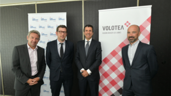 Volotea, partenaire historique de VINCI Airports, ouvre sa nouvelle base à l’aéroport Lyon-Saint Exupéry
