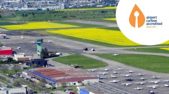 Committed to reducing its emissions, Lyon-Bron Airport obtains Airport Carbon Accreditation (ACA) level 2 certification