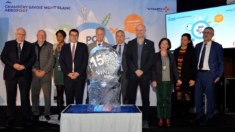 VINCI Airports celebrates the 15th anniversary of the Grenoble Alpes Isère and Chambery Savoie Mont Blanc airports concessions