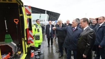 Russian Prime Minister Dmitry Medvedev hails UTS’ positive contribution to road safety in Russia