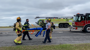 Orlando Sanford International Airport successfully completed its emergency response procedures