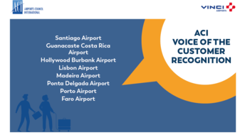 Huit aéroports du réseau VINCI Airports distingués par l’ACI pour leur service client