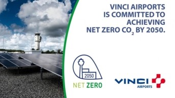 VINCI Airports poursuit ses actions de décarbonation et réaffirme son objectif d’atteindre le zéro émission nette sur l’ensemble de son réseau d’ici à 2050