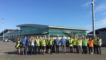 VINCI Airports célèbre le lancement de la nouvelle ligne entre Rennes Bretagne et Londres Gatwick, deux aéroports de son réseau