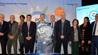 At the start of the winter season, VINCI Airports celebrates the 15th anniversary of the Grenoble Alpes Isère and Chambéry Savoie Mont Blanc airport concessions