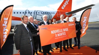 VINCI Airports welcomes the new easyJet base at Nantes Atlantique airport