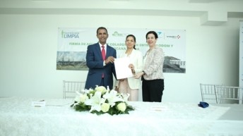 AERODOM and Dominicana Limpia signed a collaboration agreement for the installation of a waste management program