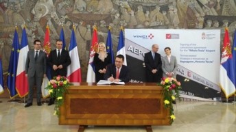 VINCI Airports signs the contract of concession for Belgrade airport (Republic of Serbia)