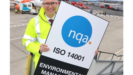 L'aéroport international de Belfast est le premier aéroport d'Irlande du Nord à obtenir la certification environnementale ISO 14001