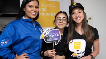 From highway to space: two crew members of ‘She is’ Foundation in Colombia will visit NASA Space Center