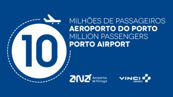 Aeroporto do Porto celebra 10 Milhões de passageiros