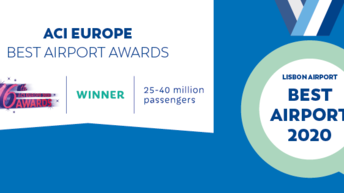 Lisboa distinguido como melhor Aeroporto Europeu 2020 pelo ACI