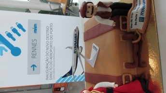 Porto Airport has celebrated Porto_Rennes route launch