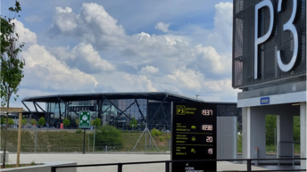L’Aéroport de Lyon ouvre un nouveau parking à énergie positive à proximité du Terminal 1