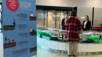 L’Aéroport de Lyon facilite et fluidifie le parcours des passagers aux contrôles de sûreté