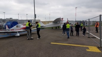 Belle affluence ce week-end aux Portes Ouvertes de l’Aéro-Club de Loire-Atlantique, organisées en partenariat avec VINCI Airports, à l’occasion du centenaire du Club