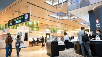 Opening of the extended and renovated terminal of Kansai International Airport