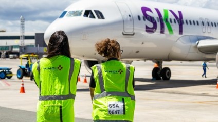 VINCI Airports célèbre la nouvelle liaison directe entre Salvador et Santiago