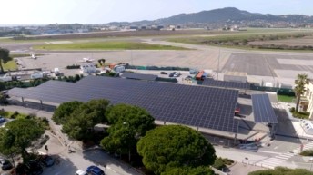 VINCI Concessions celebrates reaching net zero emissions and inaugurates a first solar power plant at Toulon Hyères airport