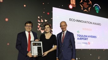 VINCI Airports wins ACI’s Eco-Innovation Award for environmental excellence at Toulon Hyères airport in France