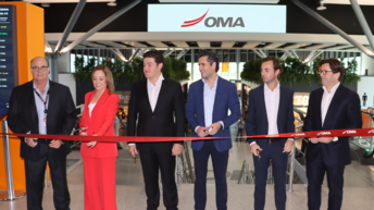 OMA Aeropuerto de Monterrey inaugura instalaciones.